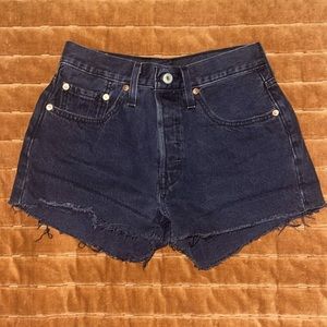 Levi’s Women’s 501 High Rise Denim Shorts
